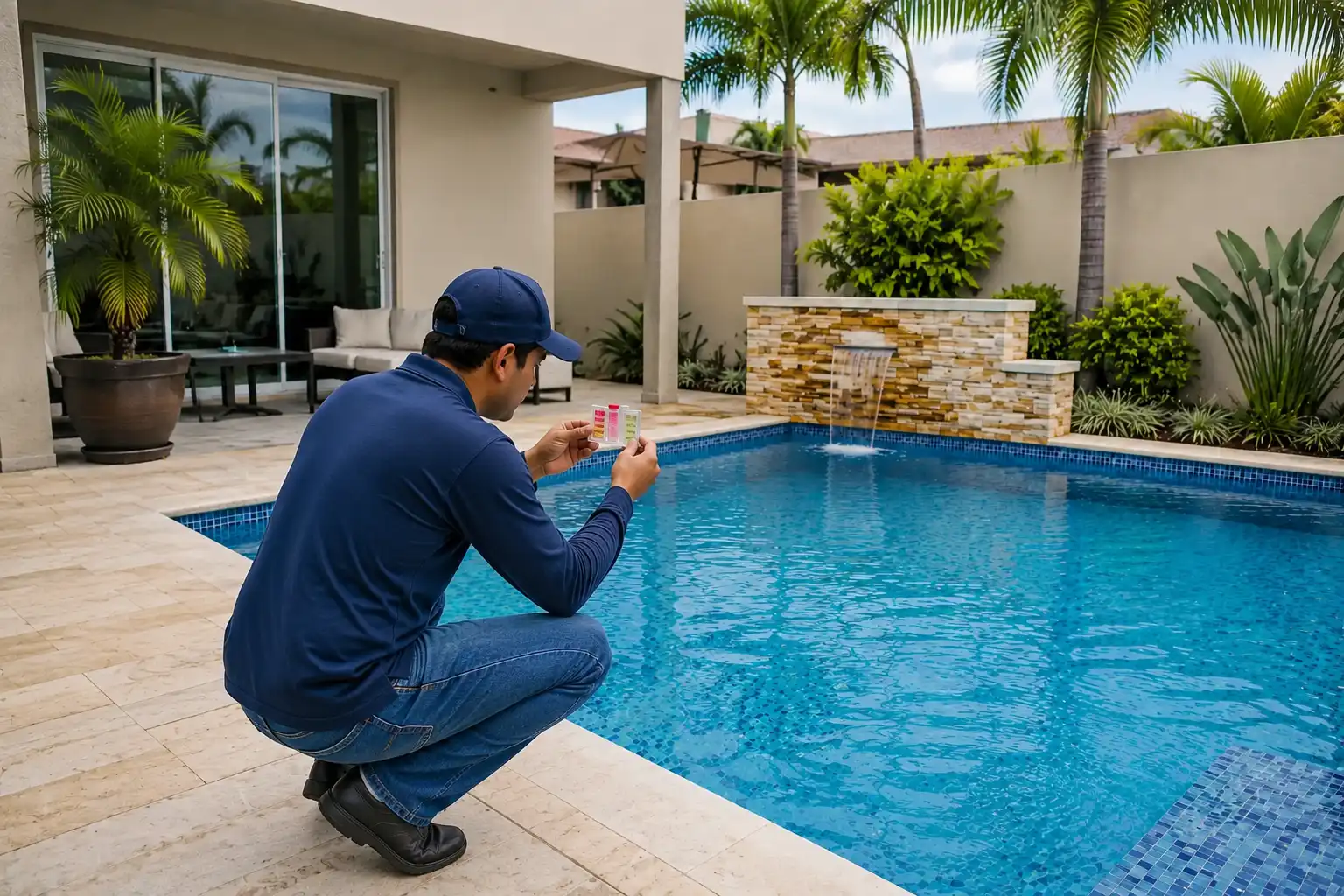 Mantenimiento de piscinas residenciales